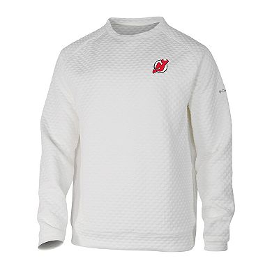 Men's Columbia White New Jersey Devils The Finder Sweatshirt