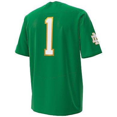Men's Under Armour Kelly Green Notre Dame Fighting Irish Premier Football Jersey