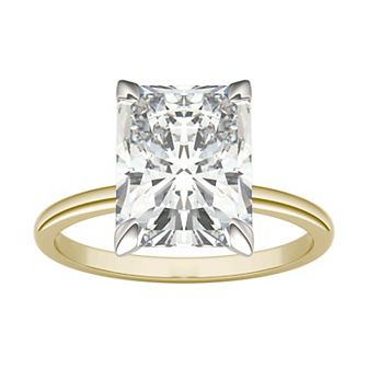 Charles & Colvard 3 7/8 Carat T.W. Lab Created Moissanite Radiant Solitaire Ring