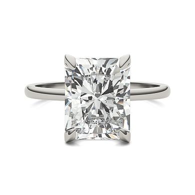 Charles & Colvard 3 7/8 Carat T.W. Lab Created Moissanite Radiant Solitaire Ring