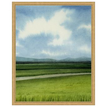 Blue Ridge Path II by Grace Popp Framed Canvas Wall Art Print