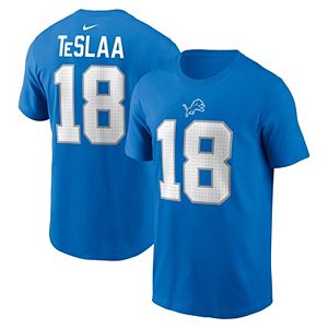 Youth Nike Isaac TeSlaa Blue Detroit Lions Game Player Jersey