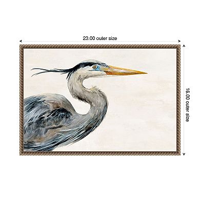 Wings of Tranquility by Jacob q Framed Canvas Wall Art Print