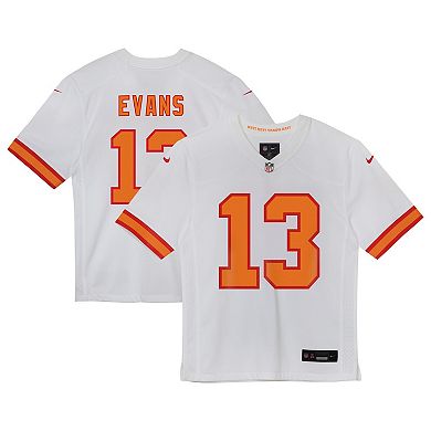 Preschool Mike Evans White '76 Tampa Bay Buccaneers Game Jersey