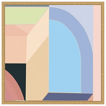 Tower 9a II by Cartissi Framed Canvas Wall Art Print