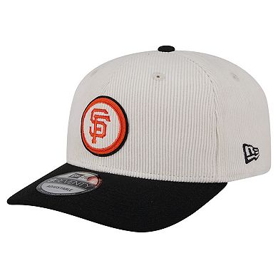 Men's New Era Cream San Francisco Giants Loyal 9SEVENTY Adjustable Hat