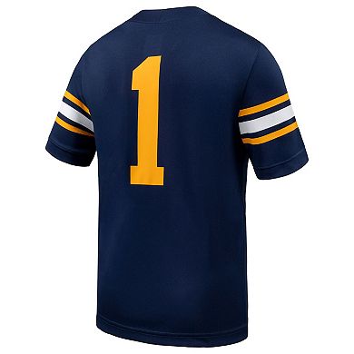 Men's Nike #1 Navy Cal Bears Untouchable Replica Game Jersey