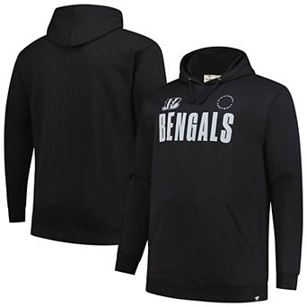 Men's Fanatics Black Cincinnati Bengals Big & Tall Chip Shot Hoodie