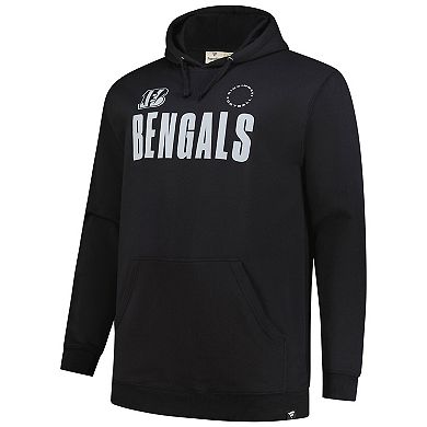 Men's Fanatics Black Cincinnati Bengals Big & Tall Chip Shot Hoodie