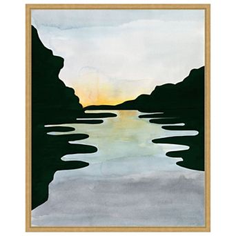Elizabeths River I by Alicia Longley Framed Canvas Wall Art Print