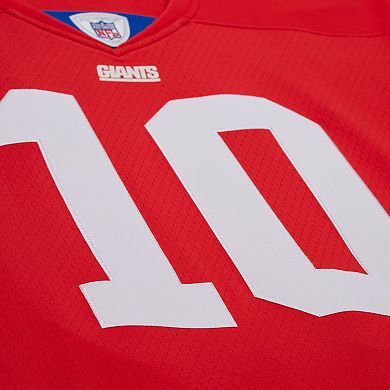 Men's Mitchell & Ness Eli Manning Red New York Giants 2004 Team Legacy Retired Player Big & Tall Jersey
