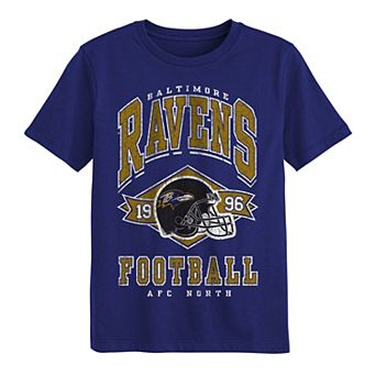 Preschool Outerstuff Purple Baltimore Ravens Kick Off T-Shirt