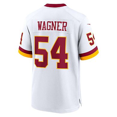 Men's Nike Bobby Wagner White Washington Commanders Game Super Bowl Era Jersey