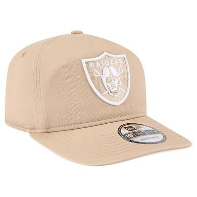 Men's New Era Tan Las Vegas Raiders 19TWENTY Adjustable Hat