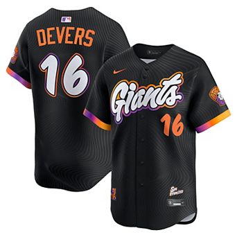 Men's Nike Rafael Devers Black San Francisco Giants 2025 City Connect Limited Player Jersey