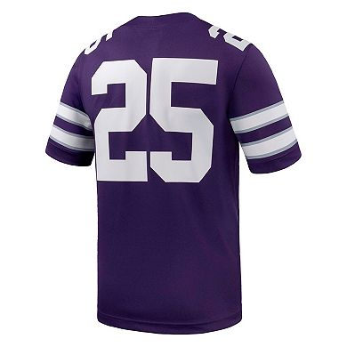 Men's Nike #25 Purple Kansas State Wildcats Untouchable Replica Game Jersey