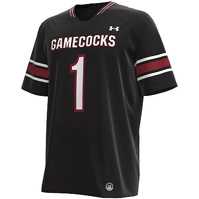 Men's Under Armour Black South Carolina Gamecocks Premier Football Jersey