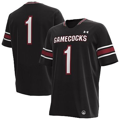 Men's Under Armour Black South Carolina Gamecocks Premier Football Jersey