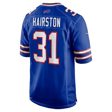 Men's Nike Maxwell Hairston Royal Buffalo Bills 2025 NFL Draft First Round Pick Game Jersey