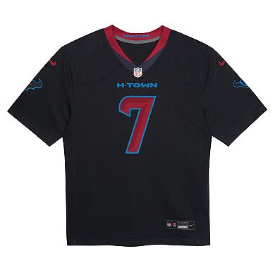Preschool Nike C.J. Stroud Navy Houston Texans Alternate Player Game Jersey
