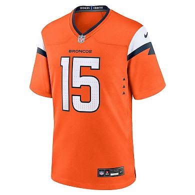 Men's Nike Nik Bonitto Orange Denver Broncos Team Game Jersey
