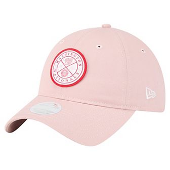 Women's New Era Pink Washington Nationals Bloom 9TWENTY Adjustable Hat