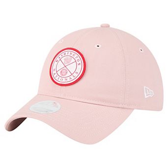 Women's New Era Pink Washington Nationals Bloom 9TWENTY Adjustable Hat