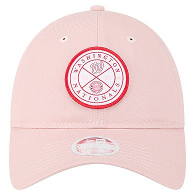 Women's New Era Pink Washington Nationals Bloom 9TWENTY Adjustable Hat