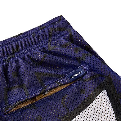 Men's Chubbies Purple Baltimore Ravens Mesh Shorts