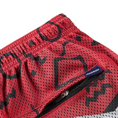 Men's Chubbies Red Atlanta Falcons Mesh Shorts