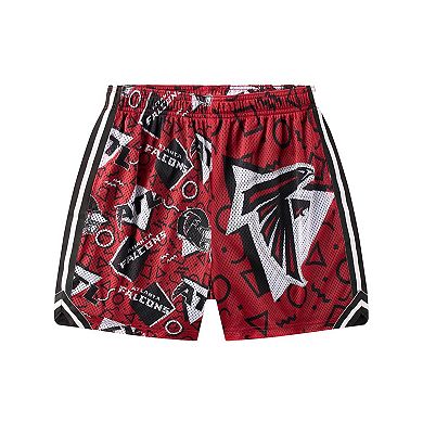 Men's Chubbies Red Atlanta Falcons Mesh Shorts