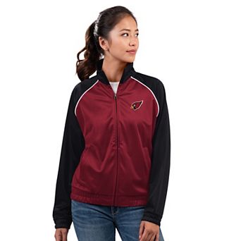 Women's G-III 4Her by Carl Banks Cardinal Arizona Cardinals Replay Full-Zip Track Jacket