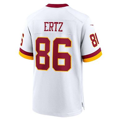 Men's Nike Zach Ertz White Washington Commanders Game Super Bowl Era Jersey