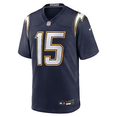 Men's Nike Ladd McConkey Navy Los Angeles Chargers Alternate Super Chargers Game Player Jersey