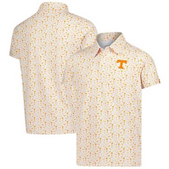 Youth Garb Tennessee Orange Tennessee Volunteers Tom Allover Print Performance Polo