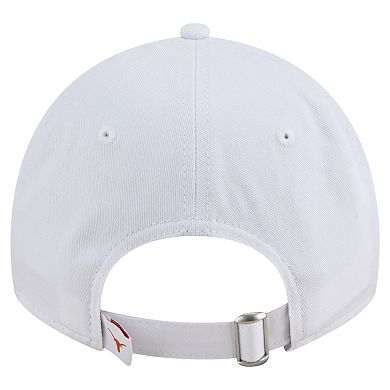 Men's New Era White Texas Longhorns Fan 9TWENTY Adjustable Hat