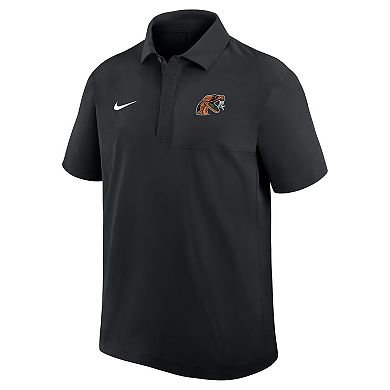 Men's Nike Black Florida A&M Rattlers 2025 Sideline Polo
