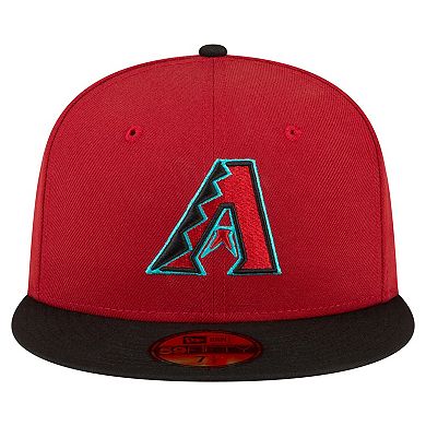 Men's New Era Corbin Carroll Red Arizona Diamondbacks 2025 Player ۪s Weekend 59FIFTY Fitted Hat