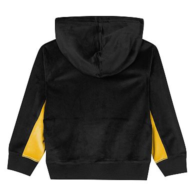 Preschool Outerstuff Black Los Angeles Lakers Velour Hoodie