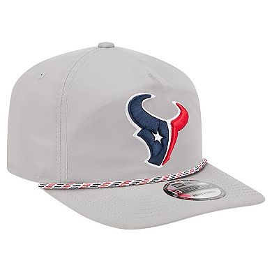 Men's New Era Gray Houston Texans Rope 19TWENTY Hat