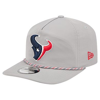 Men's New Era Gray Houston Texans Rope 19TWENTY Hat