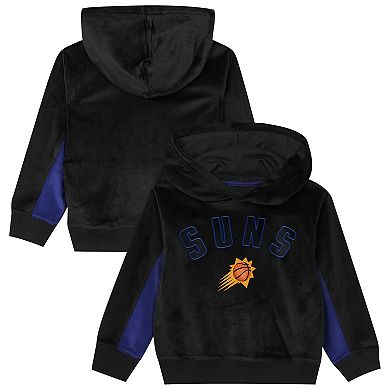 Preschool Outerstuff Black Phoenix Suns Velour Hoodie