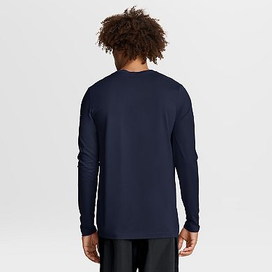 Men's Nike College Navy Seattle Seahawks Primetime Legend Icon Performance Long Sleeve T-Shirt
