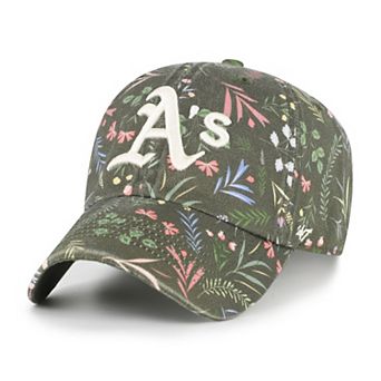 Women's '47 Olive Athletics Moss Verbena Clean Up Adjustable Hat