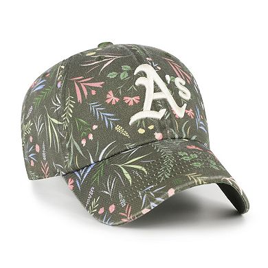 Women's '47 Olive Athletics Moss Verbena Clean Up Adjustable Hat
