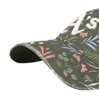 Women's '47 Olive Athletics Moss Verbena Clean Up Adjustable Hat
