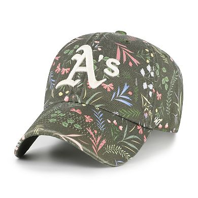 Women's '47 Olive Athletics Moss Verbena Clean Up Adjustable Hat
