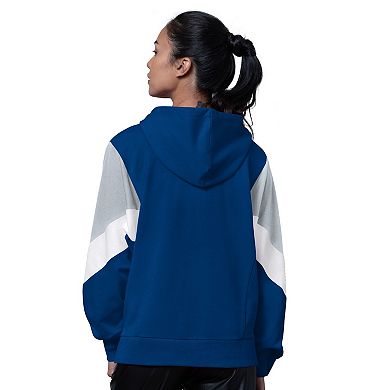 Women's Starter Royal Indianapolis Colts Scrimmage Hoodie