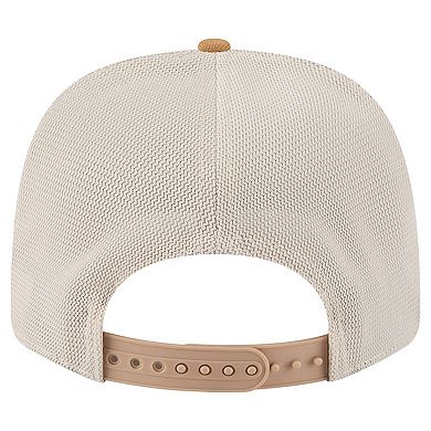 Men's New Era Light Beige Cincinnati Bengals Two-Tone Trucker 9SEVENTY Adjustable Hat