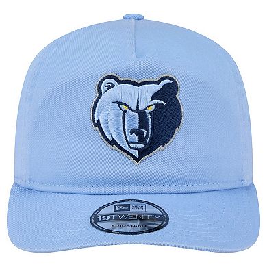 Men's New Era Light Blue Memphis Grizzlies Cotton 19TWENTY Adjustable Hat